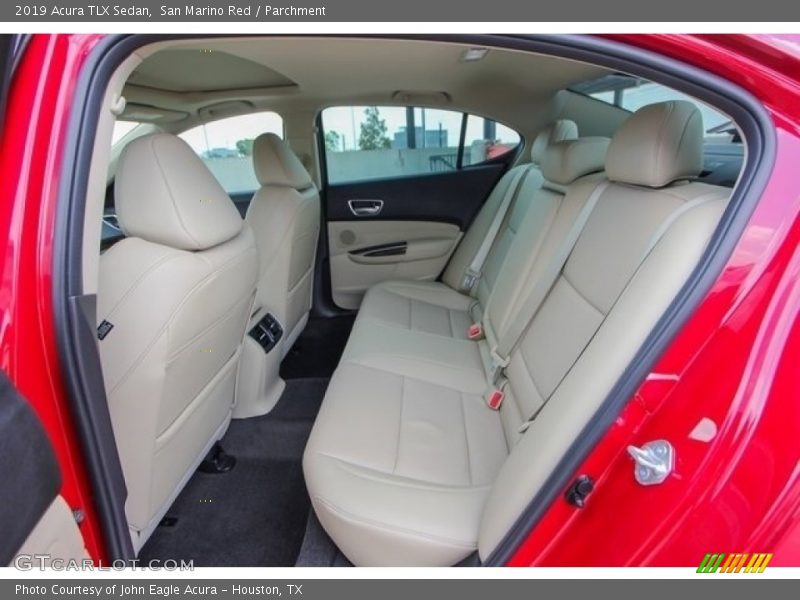San Marino Red / Parchment 2019 Acura TLX Sedan