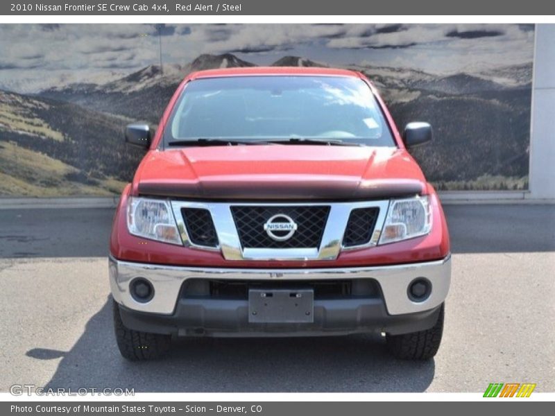 Red Alert / Steel 2010 Nissan Frontier SE Crew Cab 4x4