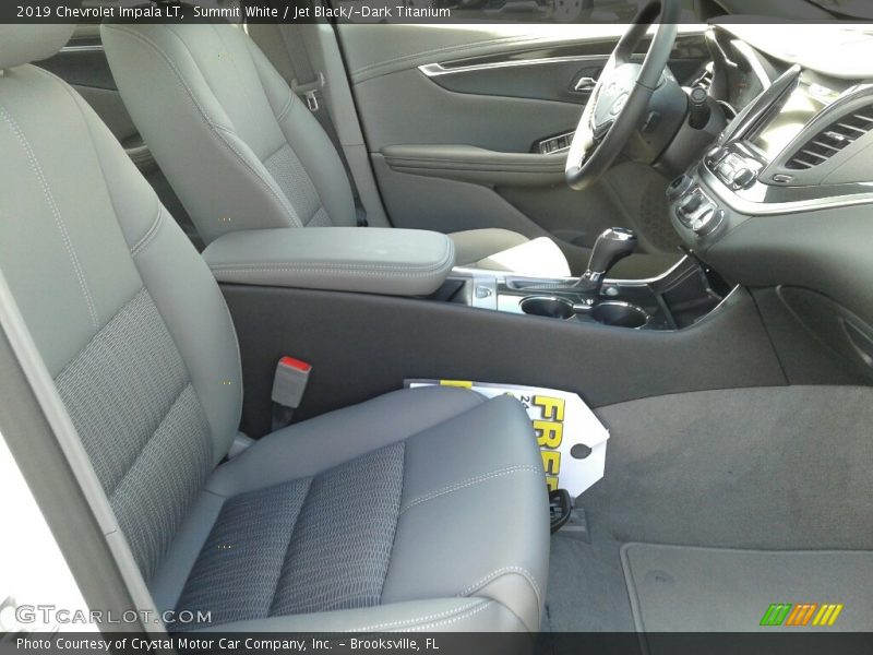 Summit White / Jet Black/­Dark Titanium 2019 Chevrolet Impala LT