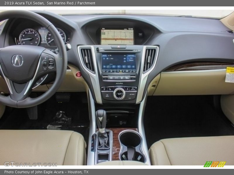 San Marino Red / Parchment 2019 Acura TLX Sedan
