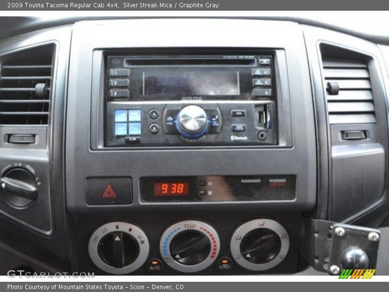 Silver Streak Mica / Graphite Gray 2009 Toyota Tacoma Regular Cab 4x4