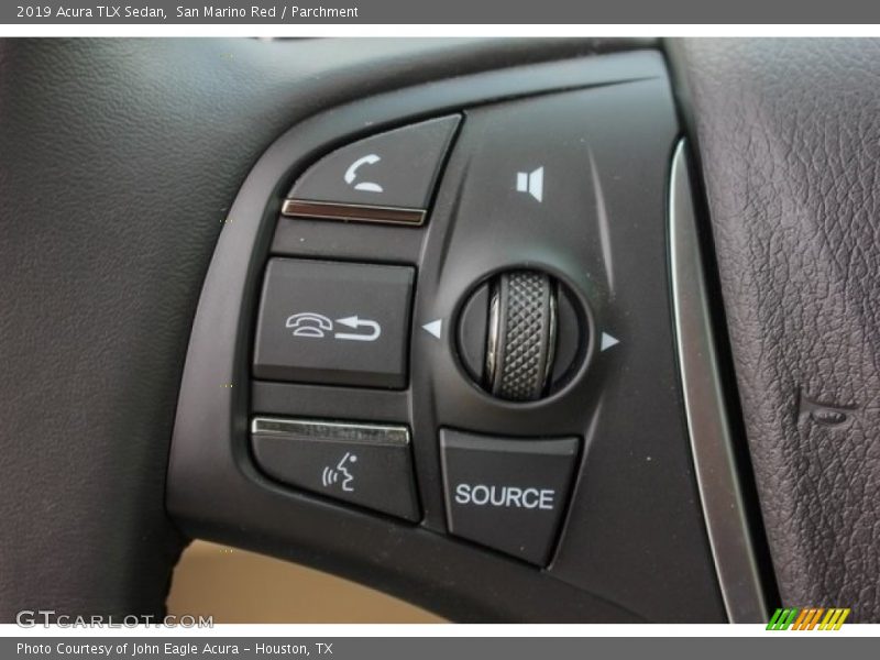 San Marino Red / Parchment 2019 Acura TLX Sedan