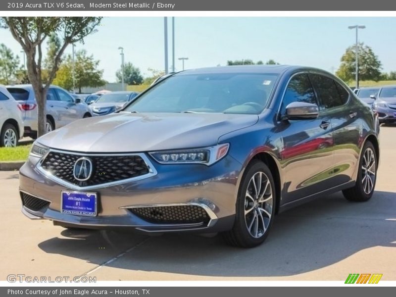 Modern Steel Metallic / Ebony 2019 Acura TLX V6 Sedan