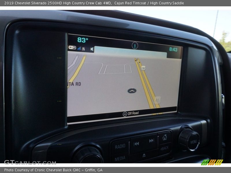 Cajun Red Tintcoat / High Country Saddle 2019 Chevrolet Silverado 2500HD High Country Crew Cab 4WD