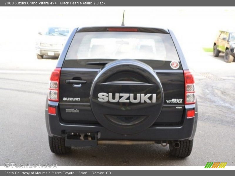 Black Pearl Metallic / Black 2008 Suzuki Grand Vitara 4x4