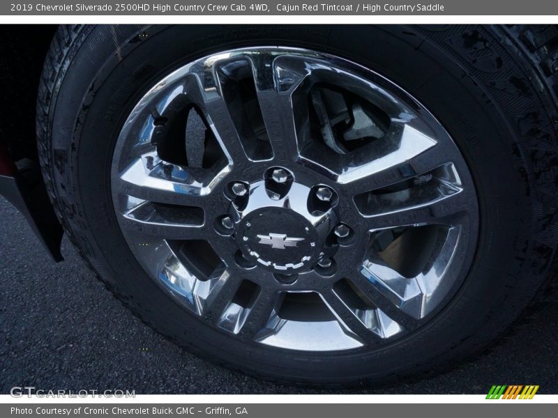 Cajun Red Tintcoat / High Country Saddle 2019 Chevrolet Silverado 2500HD High Country Crew Cab 4WD