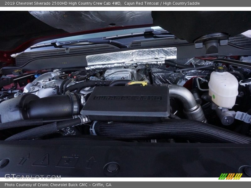 Cajun Red Tintcoat / High Country Saddle 2019 Chevrolet Silverado 2500HD High Country Crew Cab 4WD