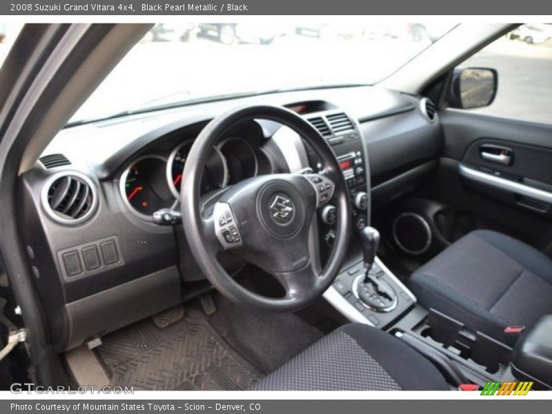 Black Pearl Metallic / Black 2008 Suzuki Grand Vitara 4x4