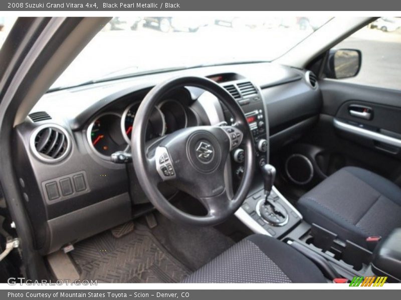 Black Pearl Metallic / Black 2008 Suzuki Grand Vitara 4x4