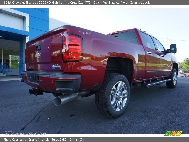 Cajun Red Tintcoat / High Country Saddle 2019 Chevrolet Silverado 2500HD High Country Crew Cab 4WD
