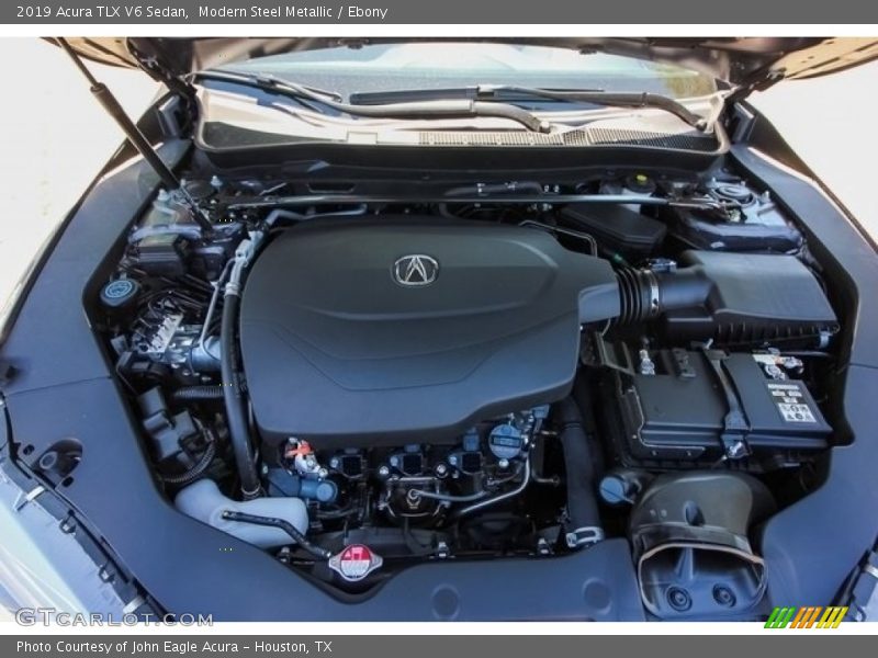 Modern Steel Metallic / Ebony 2019 Acura TLX V6 Sedan