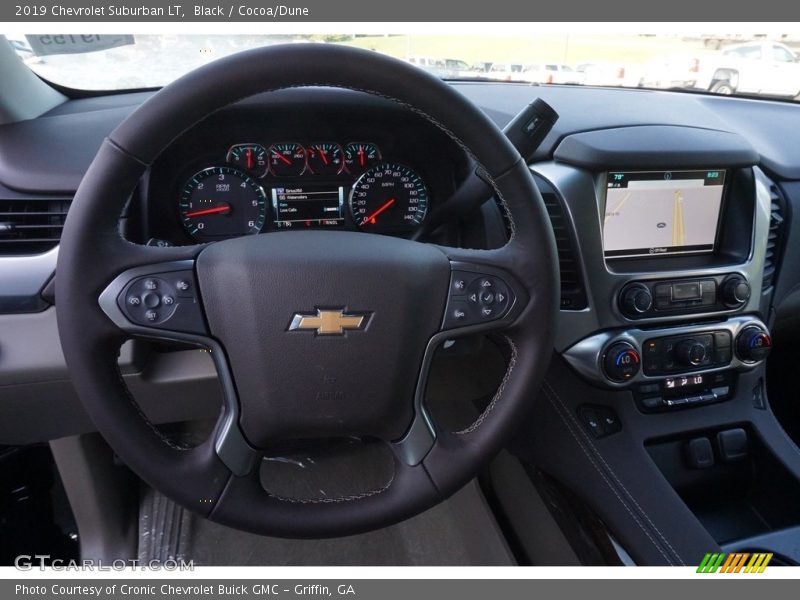 Black / Cocoa/Dune 2019 Chevrolet Suburban LT