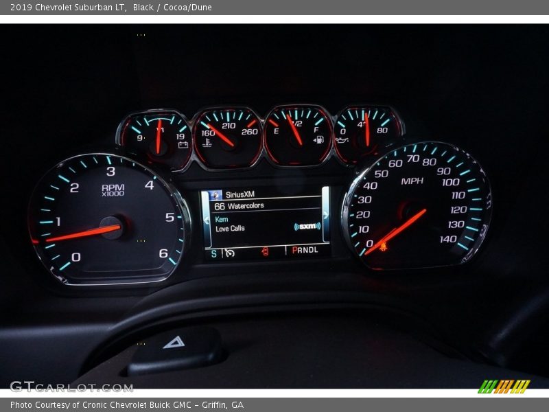 Black / Cocoa/Dune 2019 Chevrolet Suburban LT