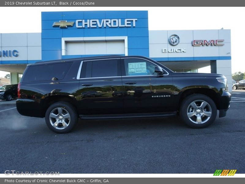 Black / Cocoa/Dune 2019 Chevrolet Suburban LT