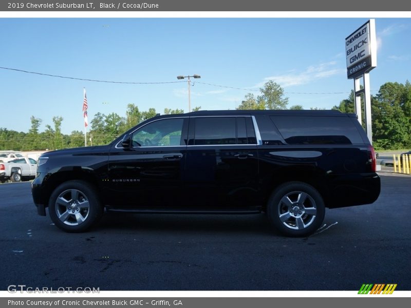Black / Cocoa/Dune 2019 Chevrolet Suburban LT