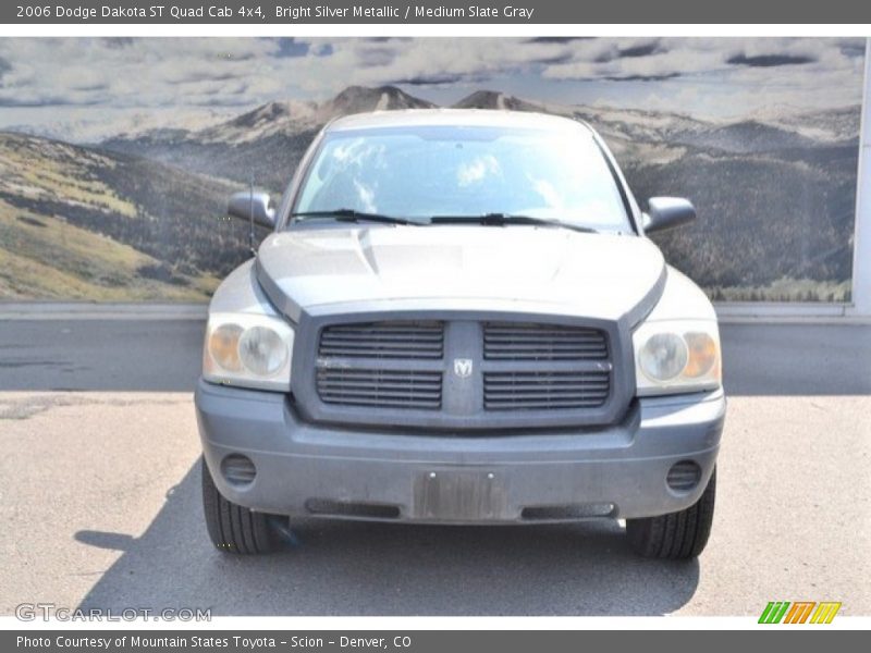 Bright Silver Metallic / Medium Slate Gray 2006 Dodge Dakota ST Quad Cab 4x4