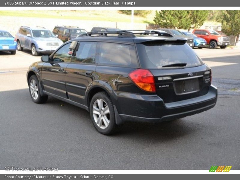 Obsidian Black Pearl / Taupe 2005 Subaru Outback 2.5XT Limited Wagon