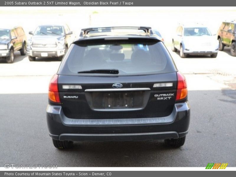 Obsidian Black Pearl / Taupe 2005 Subaru Outback 2.5XT Limited Wagon