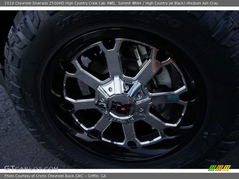 Summit White / High Country Jet Black/­Medium Ash Gray 2019 Chevrolet Silverado 2500HD High Country Crew Cab 4WD