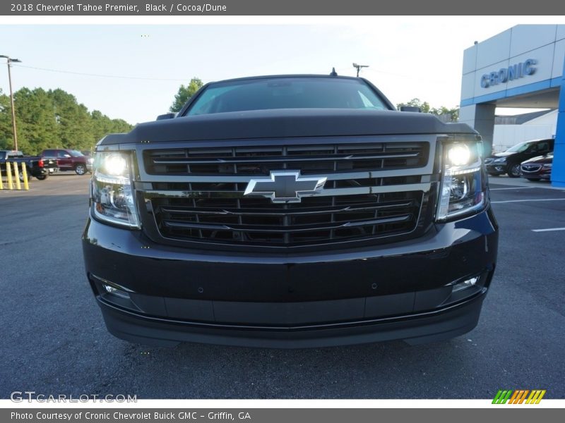 Black / Cocoa/Dune 2018 Chevrolet Tahoe Premier