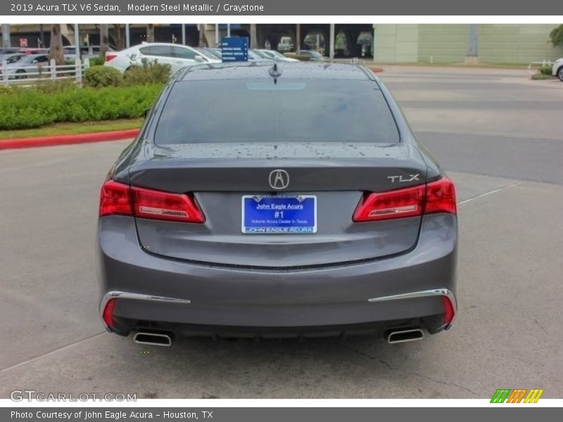 Modern Steel Metallic / Graystone 2019 Acura TLX V6 Sedan