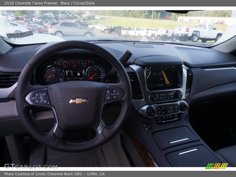 Black / Cocoa/Dune 2018 Chevrolet Tahoe Premier