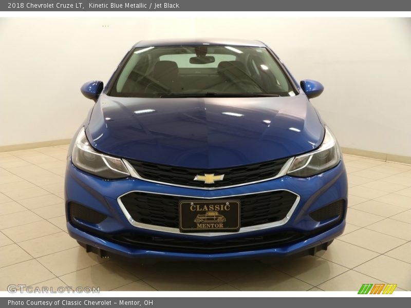 Kinetic Blue Metallic / Jet Black 2018 Chevrolet Cruze LT