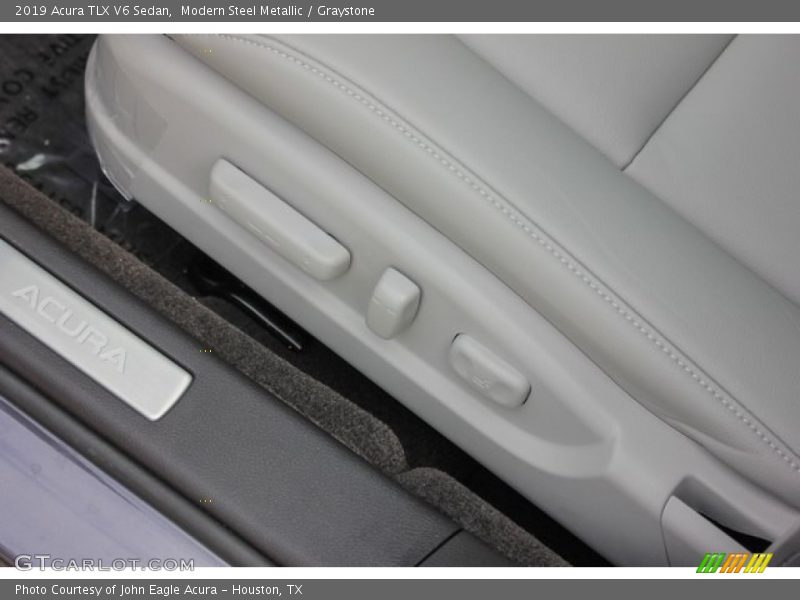 Modern Steel Metallic / Graystone 2019 Acura TLX V6 Sedan