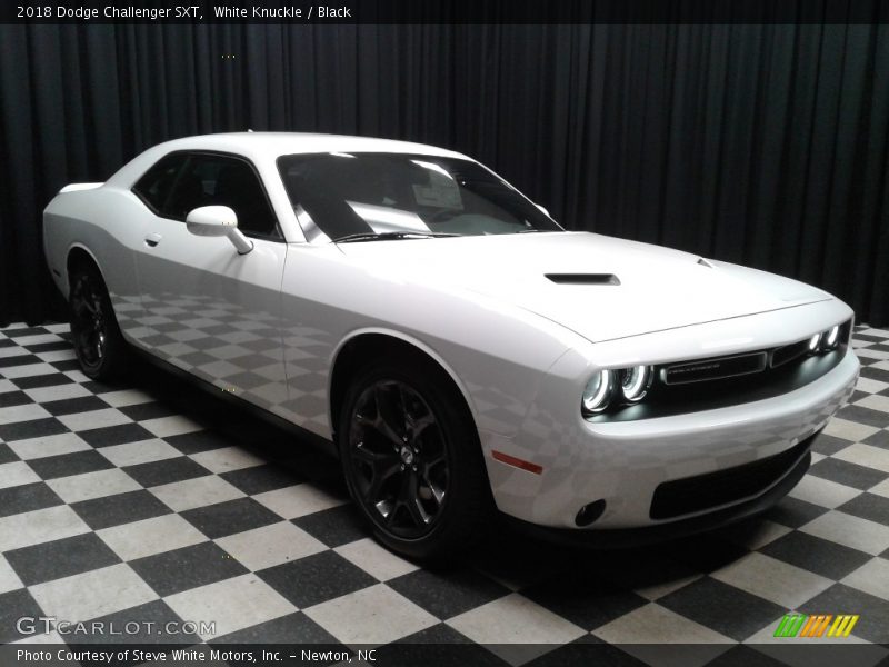White Knuckle / Black 2018 Dodge Challenger SXT