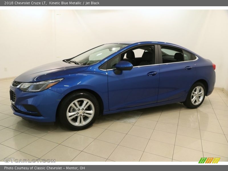 Kinetic Blue Metallic / Jet Black 2018 Chevrolet Cruze LT