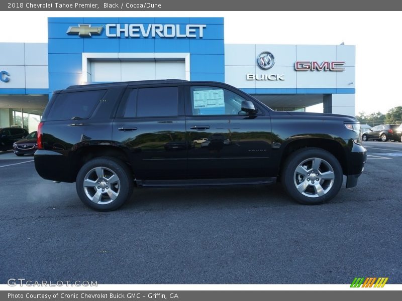 Black / Cocoa/Dune 2018 Chevrolet Tahoe Premier