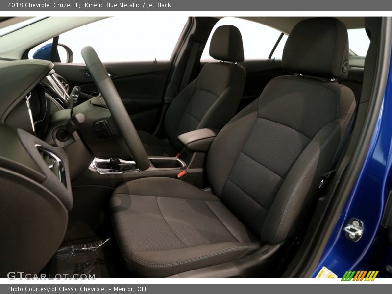 Kinetic Blue Metallic / Jet Black 2018 Chevrolet Cruze LT
