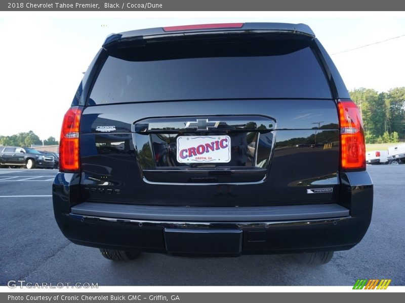 Black / Cocoa/Dune 2018 Chevrolet Tahoe Premier