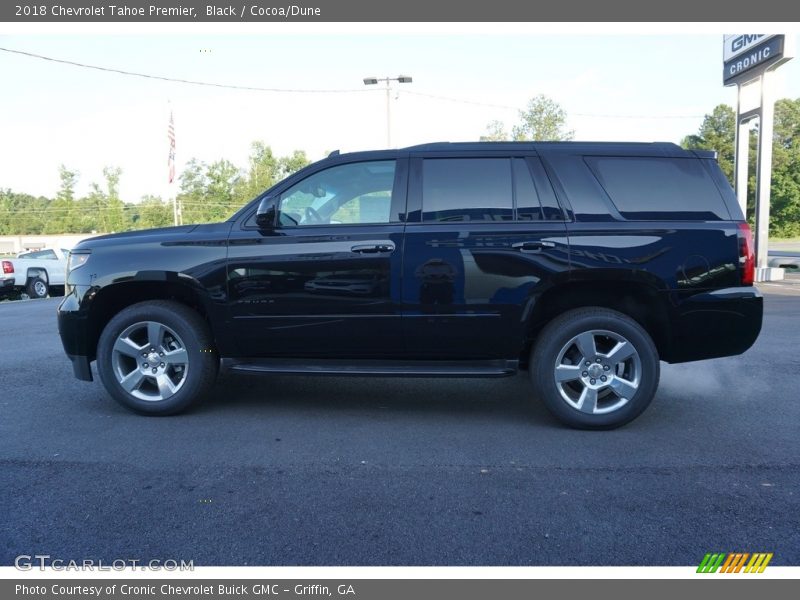 Black / Cocoa/Dune 2018 Chevrolet Tahoe Premier