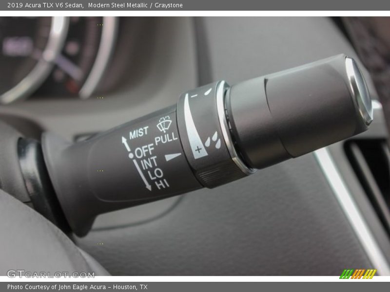Modern Steel Metallic / Graystone 2019 Acura TLX V6 Sedan