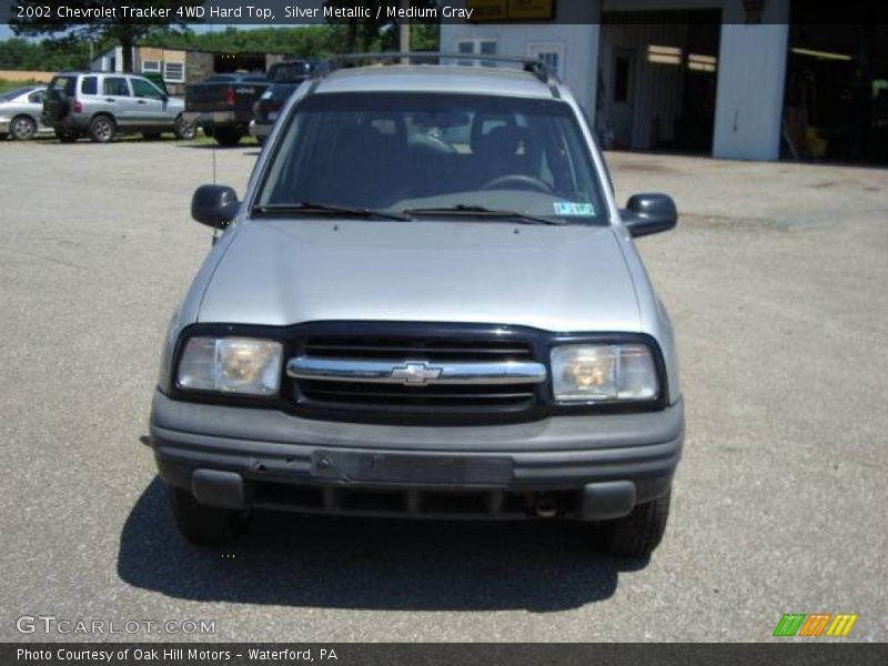 Silver Metallic / Medium Gray 2002 Chevrolet Tracker 4WD Hard Top