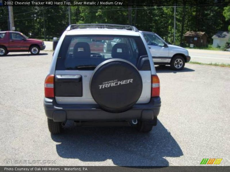 Silver Metallic / Medium Gray 2002 Chevrolet Tracker 4WD Hard Top