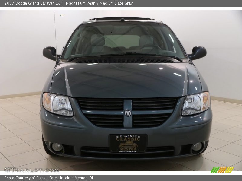 Magnesium Pearl / Medium Slate Gray 2007 Dodge Grand Caravan SXT