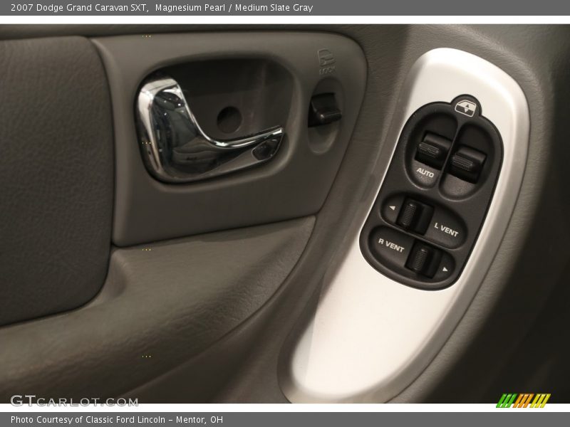 Magnesium Pearl / Medium Slate Gray 2007 Dodge Grand Caravan SXT