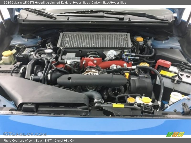  2016 WRX STI HyperBlue Limited Edition Engine - 2.5 Liter Turbocharged DOHC 16-Valve VVT Horizontally Opposed 4 Cylinder