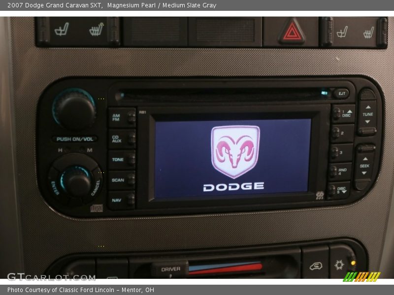 Magnesium Pearl / Medium Slate Gray 2007 Dodge Grand Caravan SXT