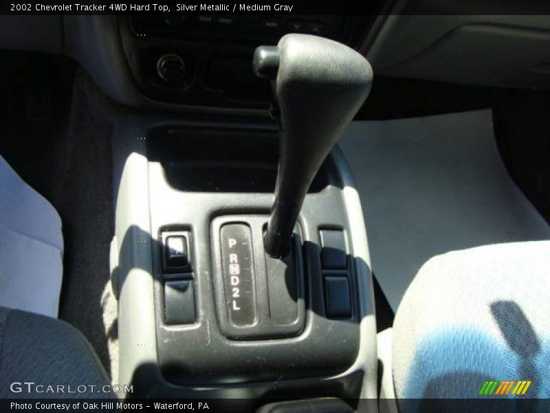 Silver Metallic / Medium Gray 2002 Chevrolet Tracker 4WD Hard Top