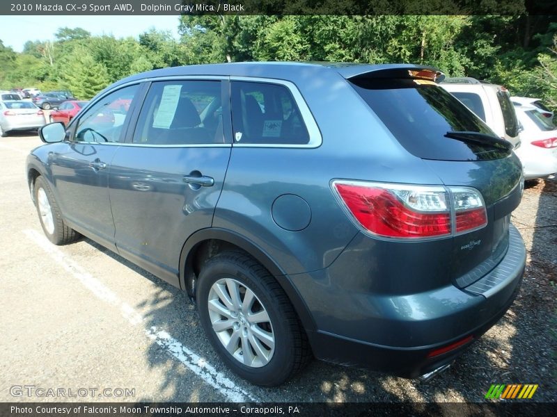 Dolphin Gray Mica / Black 2010 Mazda CX-9 Sport AWD