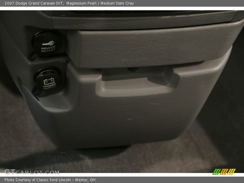 Magnesium Pearl / Medium Slate Gray 2007 Dodge Grand Caravan SXT