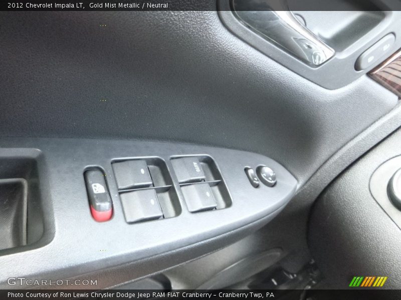 Gold Mist Metallic / Neutral 2012 Chevrolet Impala LT