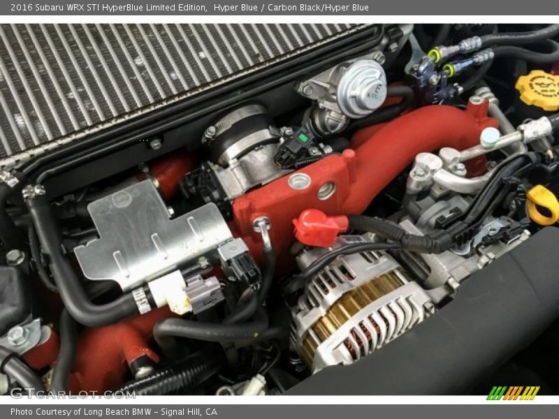  2016 WRX STI HyperBlue Limited Edition Engine - 2.5 Liter Turbocharged DOHC 16-Valve VVT Horizontally Opposed 4 Cylinder