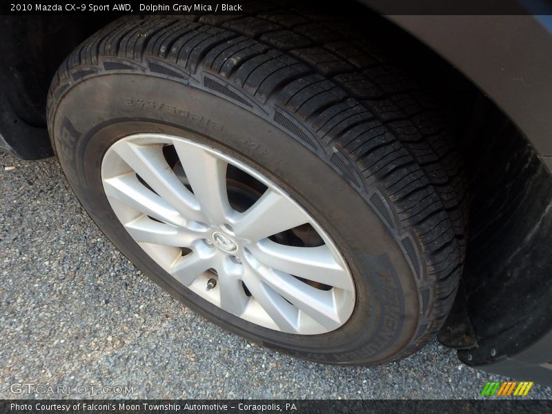 Dolphin Gray Mica / Black 2010 Mazda CX-9 Sport AWD