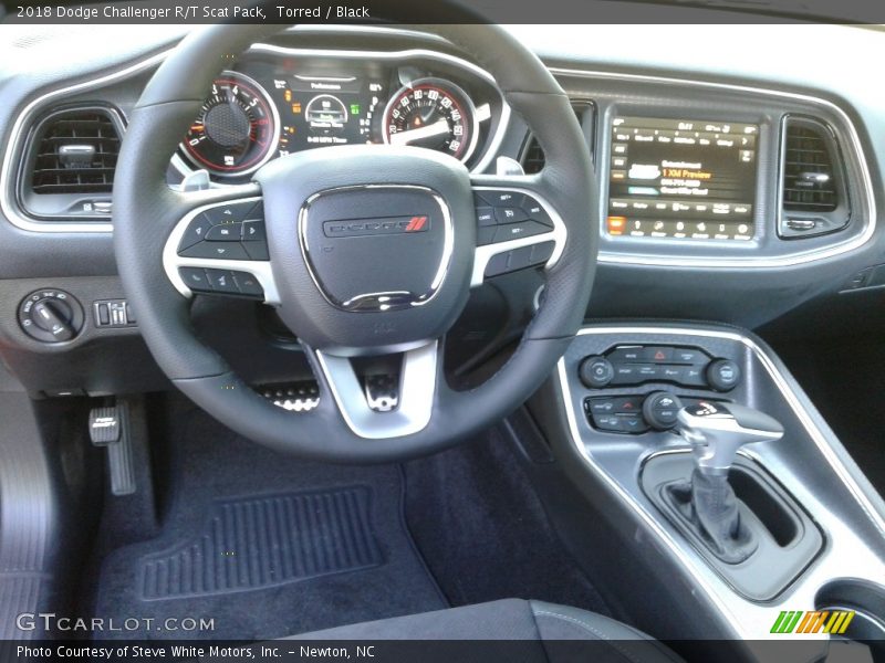 Torred / Black 2018 Dodge Challenger R/T Scat Pack