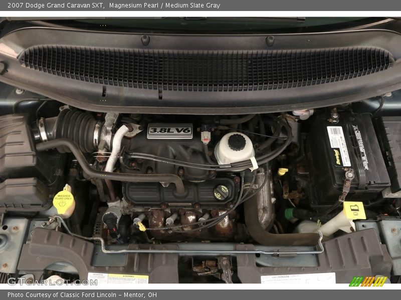 Magnesium Pearl / Medium Slate Gray 2007 Dodge Grand Caravan SXT
