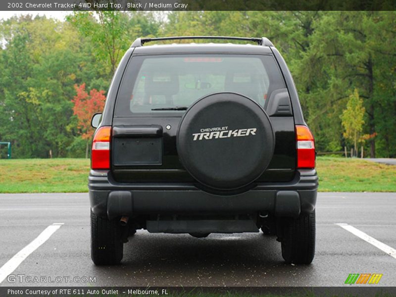 Black / Medium Gray 2002 Chevrolet Tracker 4WD Hard Top